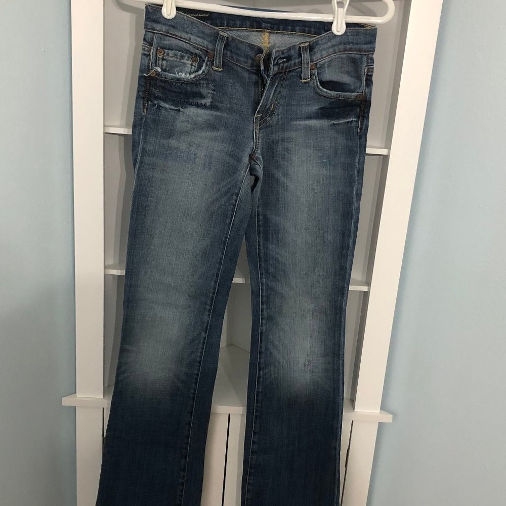 Citizens of Humanity, size 26, low waist bootcut